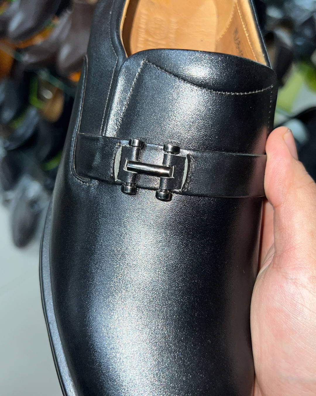 Giày tây da bò trơn - TAY060