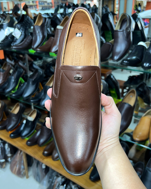 Giày tây da bò trơn - TAY001