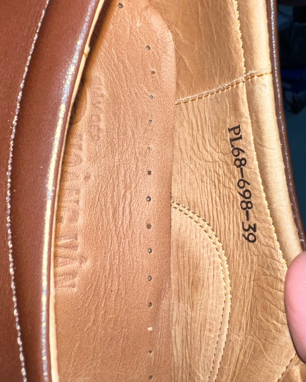 Giày tây da bò trơn - TAY001