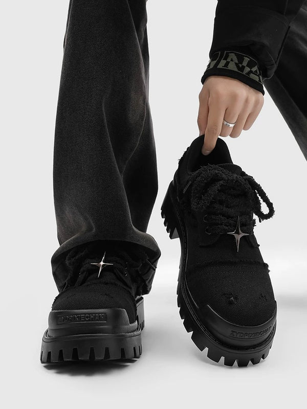 Giày Derby Charm Ngôi Sao YL004